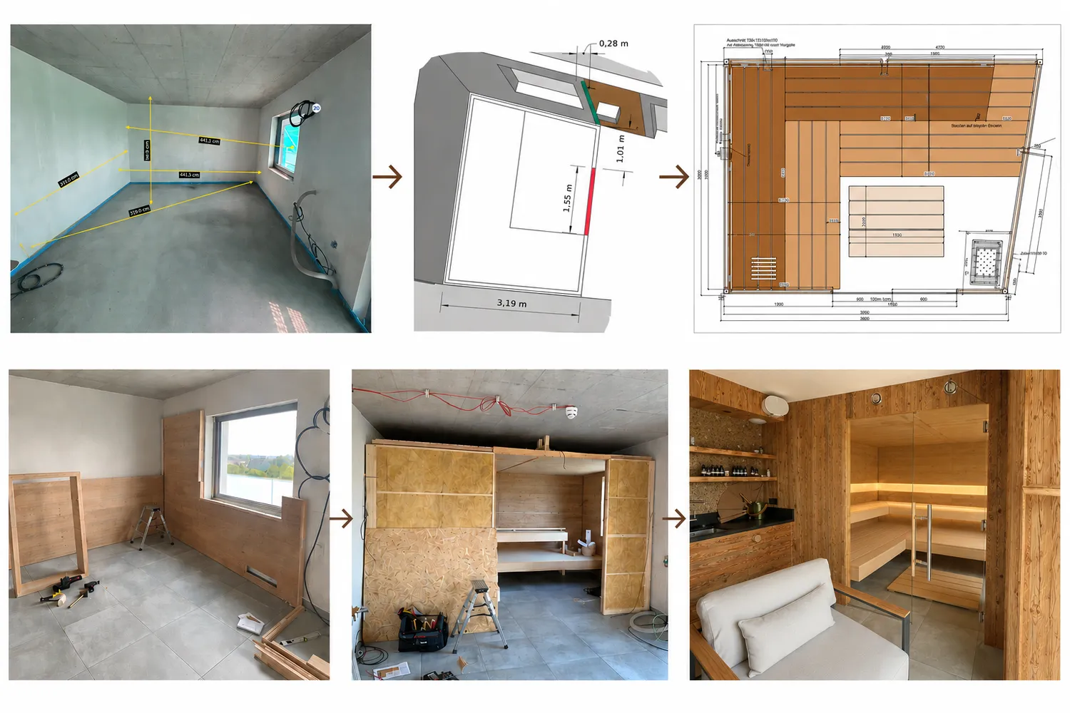 Sauna Stegmann - Wellness & More - Saunaprojekt im Raum Unterfranken